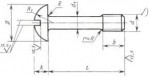 ГОСТ 10341-80 Винты с полукруглой головкой невыпадающие класса точности В. - Изготовление и поставка крепежа "МетПромМаш"