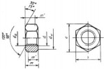 ГОСТ 10605-94 Гайки шестигранные с диаметром резьбы свыше 48 мм класса точности В - Изготовление и поставка крепежа "МетПромМаш"