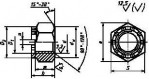 ГОСТ 10609-72 Гайки шестигранные корончатые с уменьшенным размером «под ключ» с диаметром резьбы свыше 48 мм - Изготовление и поставка крепежа "МетПромМаш"