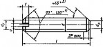 ГОСТ 1477-93 Винты установочные с плоским концом и прямым шлицем классов точности А и В. - Изготовление и поставка крепежа "МетПромМаш"