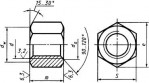 ГОСТ 15524-70 Гайки шестигранные высокие класса точности А - Изготовление и поставка крепежа "МетПромМаш"