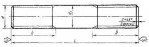 ГОСТ 9066-75 Шпильки для фланцевых соединений - Изготовление и поставка крепежа "МетПромМаш"